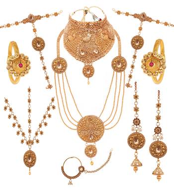 Gold Bridal Set 2