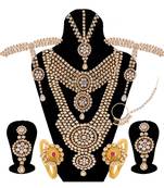 Bridal Kundan Stone Jewelry Set - Wedding Necklace & Accessories