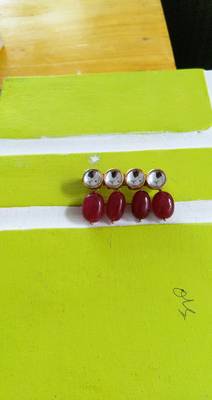 Kundan And Red Semi Precious Stones Brooch 1