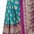 Purple printed art silk saree with blouse