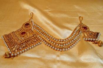 Gold Agate Hair Accessories 1