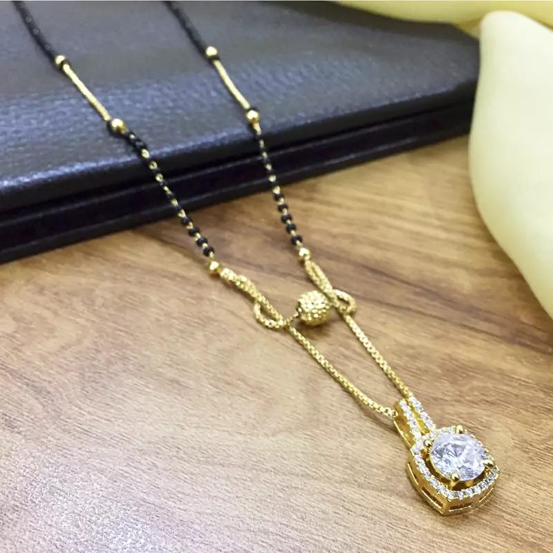 Gold mangalsutra