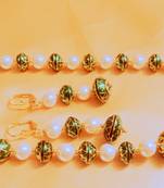 Gold Agate Necklace Sets