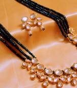 Gold Crystal Necklace Sets