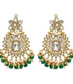 Green danglers-drops