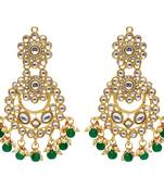 Green danglers-drops