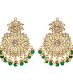 Green danglers-drops