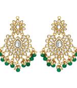 Green danglers-drops