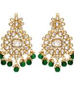 Green danglers-drops