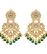 Green danglers-drops