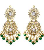 Green danglers-drops