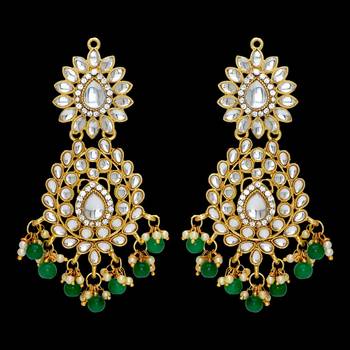 Green danglers-drops 2
