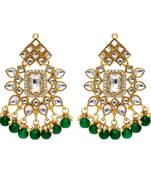 Green danglers-drops