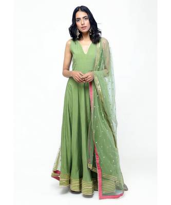 Green Gota Dress Set 1