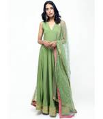 Green Gota Dress Set