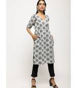 White Tree Kurta Set