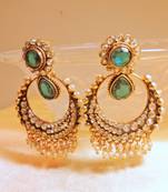 Turquoise Pearl Earrings