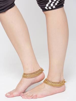Gold anklets 1