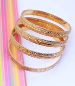 Gold bangles