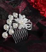 Silver hair-accessories