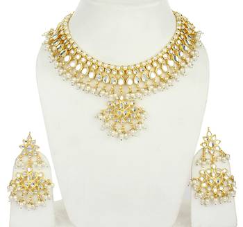 Gold Agate Necklace Sets 1