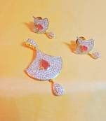 Silver Agate Necklace Sets