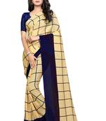 Chacks Georgette printed saree with Blouse
