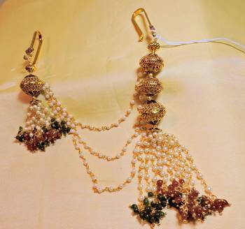 Gold Agate Waist Belt 1