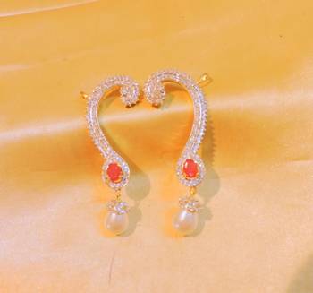 Ruby Cubiczirconia Earrings 1