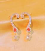 Ruby Cubiczirconia Earrings
