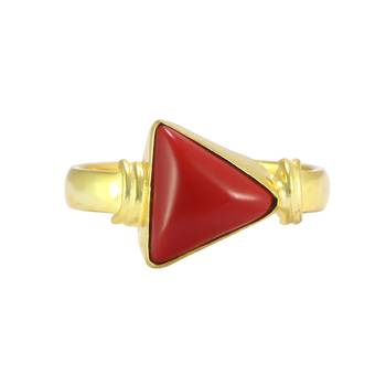 Red coral rings 1