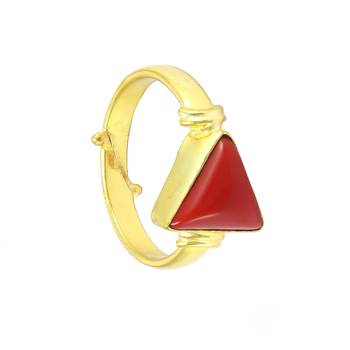 Red coral rings 2