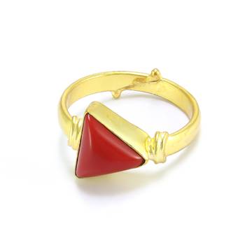Red coral rings 3
