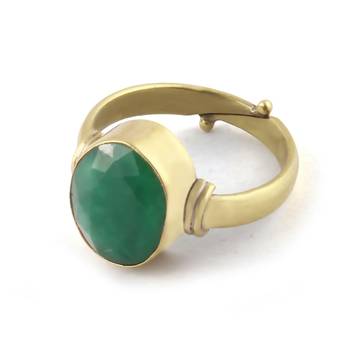 Green emerald  rings 2
