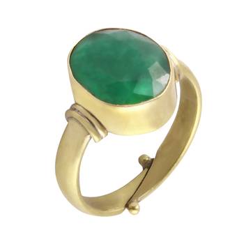Green emerald  rings 3