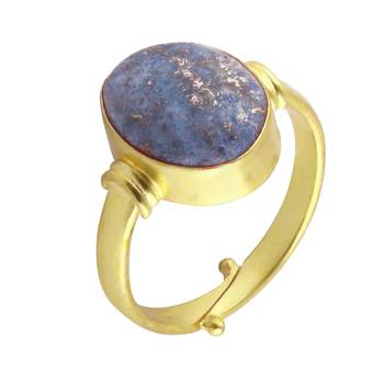 Multicolor lapis lazuli rings 3