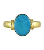 Multicolor turquoise rings