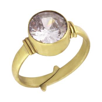 Multicolor zircon  rings 3