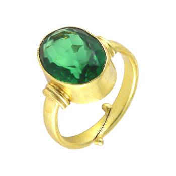 Green emerald  rings 2