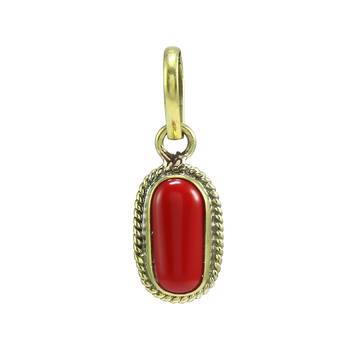 Red coral pendants 1