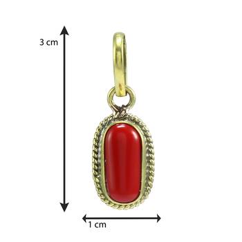 Red coral pendants 2
