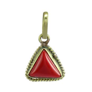 Red coral pendants 1