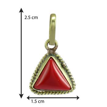 Red coral pendants 2