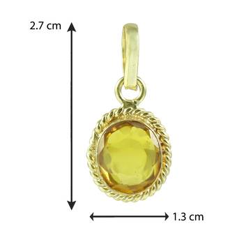 Yellow sapphire  pendants 2