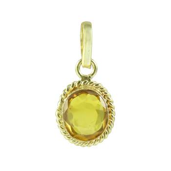 Yellow sapphire  pendants 1