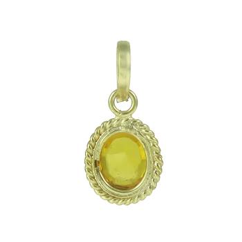 Yellow sapphire  pendants 4