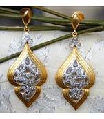 Uncut Diamond Dangler Earrings