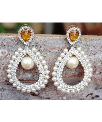 Pearly Brillance Dangler Earrings 1