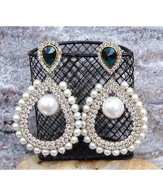 Pearly Brillance Dangler Earrings 1