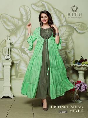 Multicolor hand woven cotton kurtas-and-kurtis 1